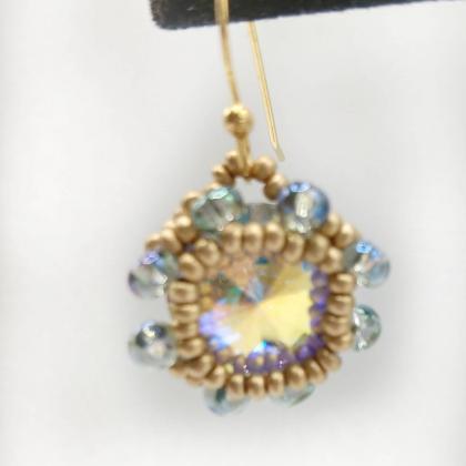 Swarovski Crystal earrings beaded S..