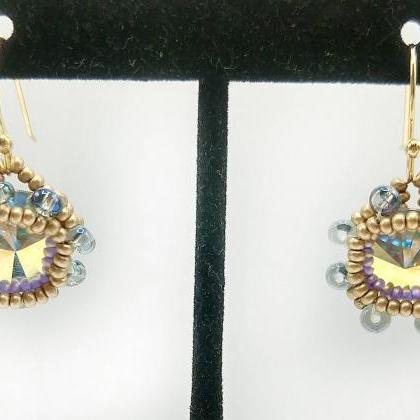 Swarovski Crystal earrings beaded S..
